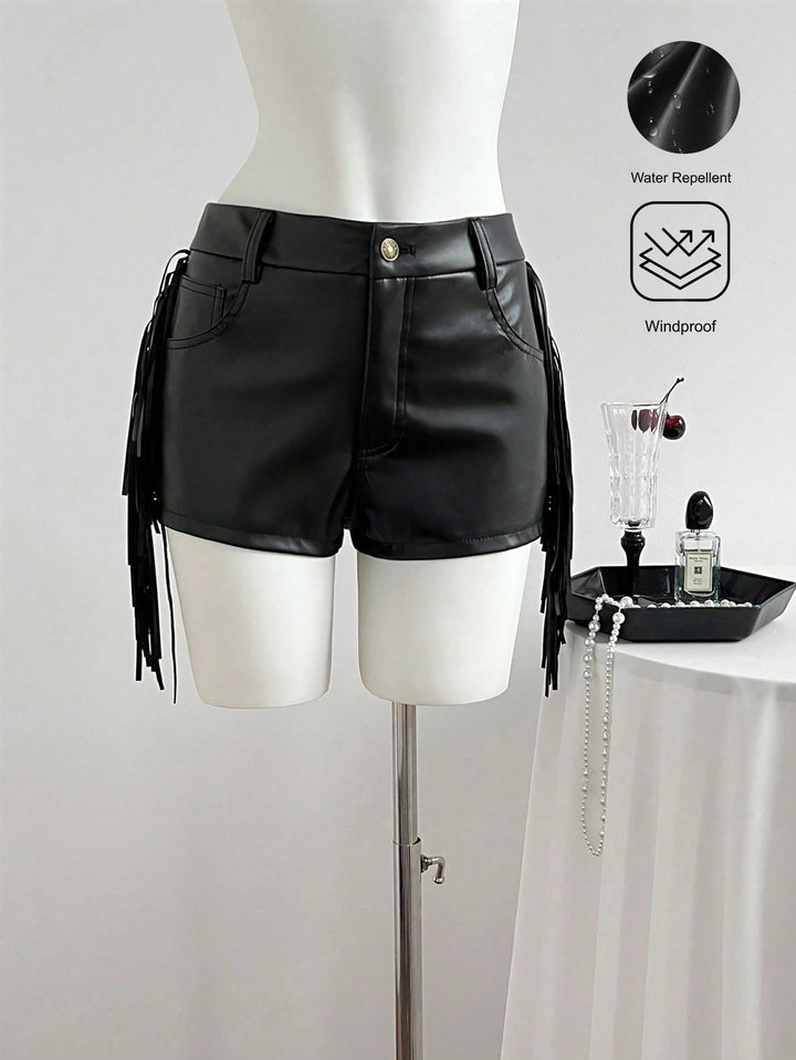 Pantaloni scurți SHEIN, negru