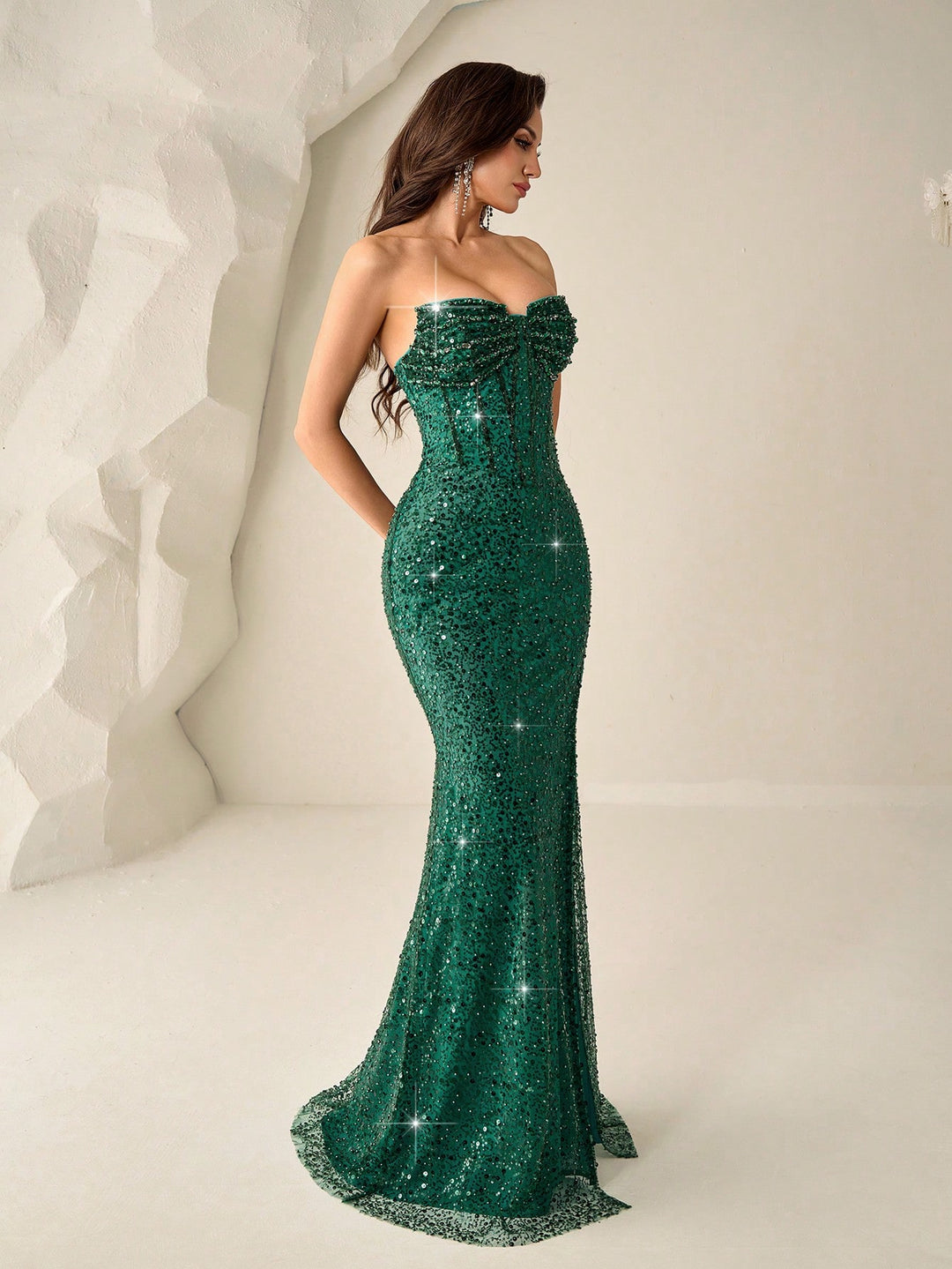 Rochie SHEIN, verde