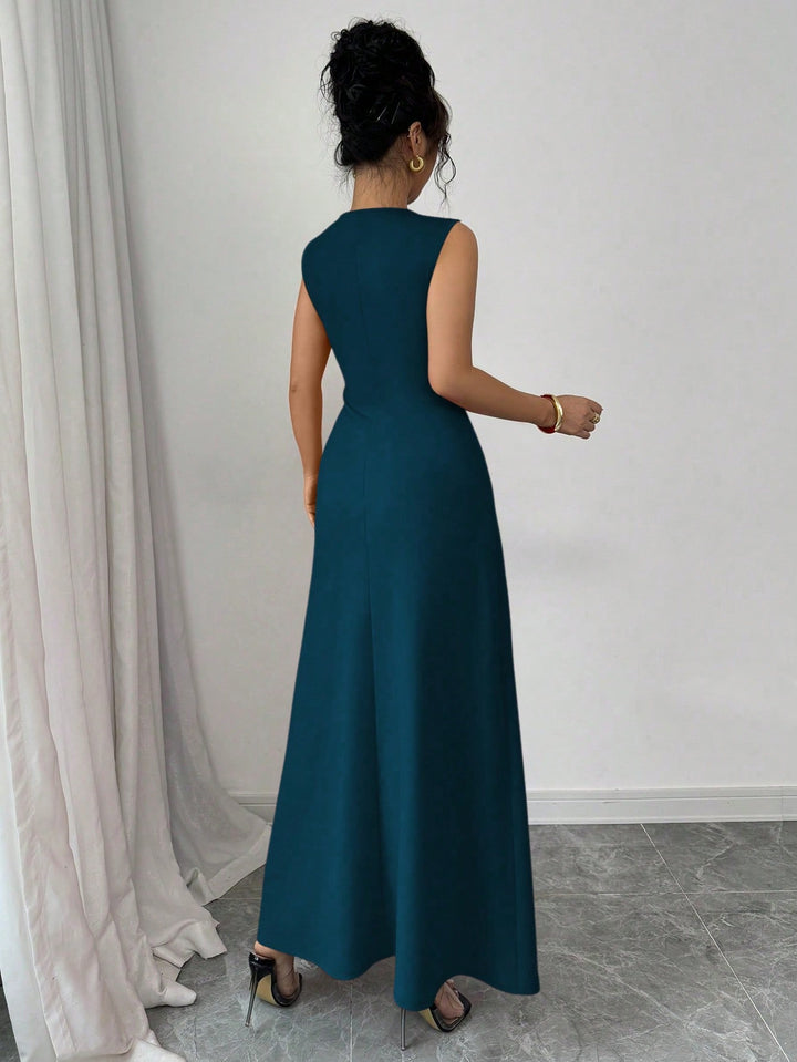 Rochie maxi SHEIN, albastru