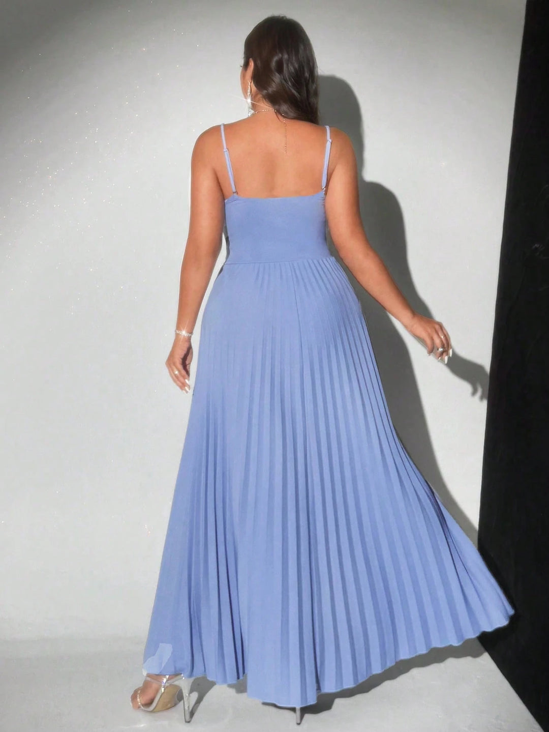 Rochie maxi SHEIN, albastru