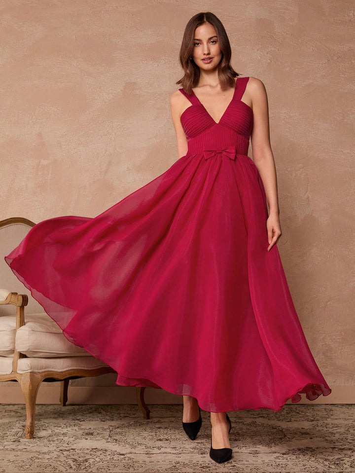 Rochie maxi SHEIN, roșu