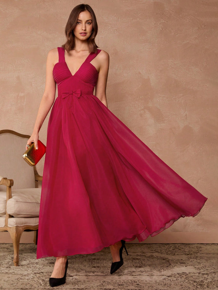 Rochie maxi SHEIN, roșu