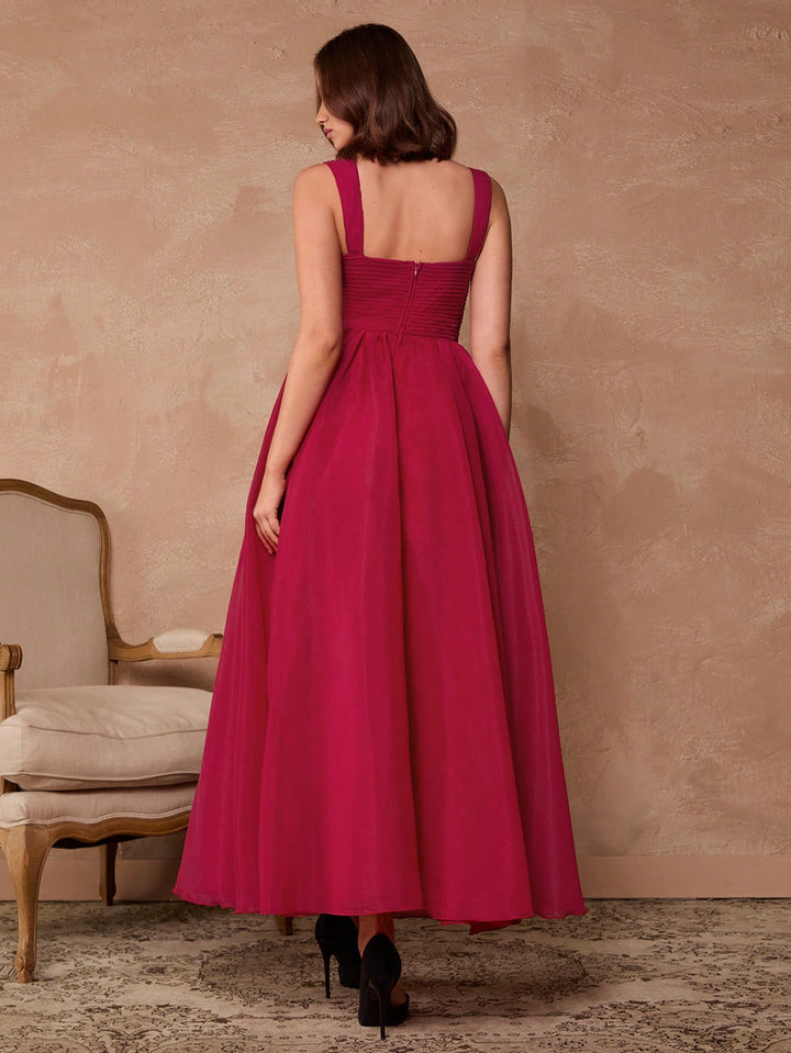 Rochie maxi SHEIN, roșu