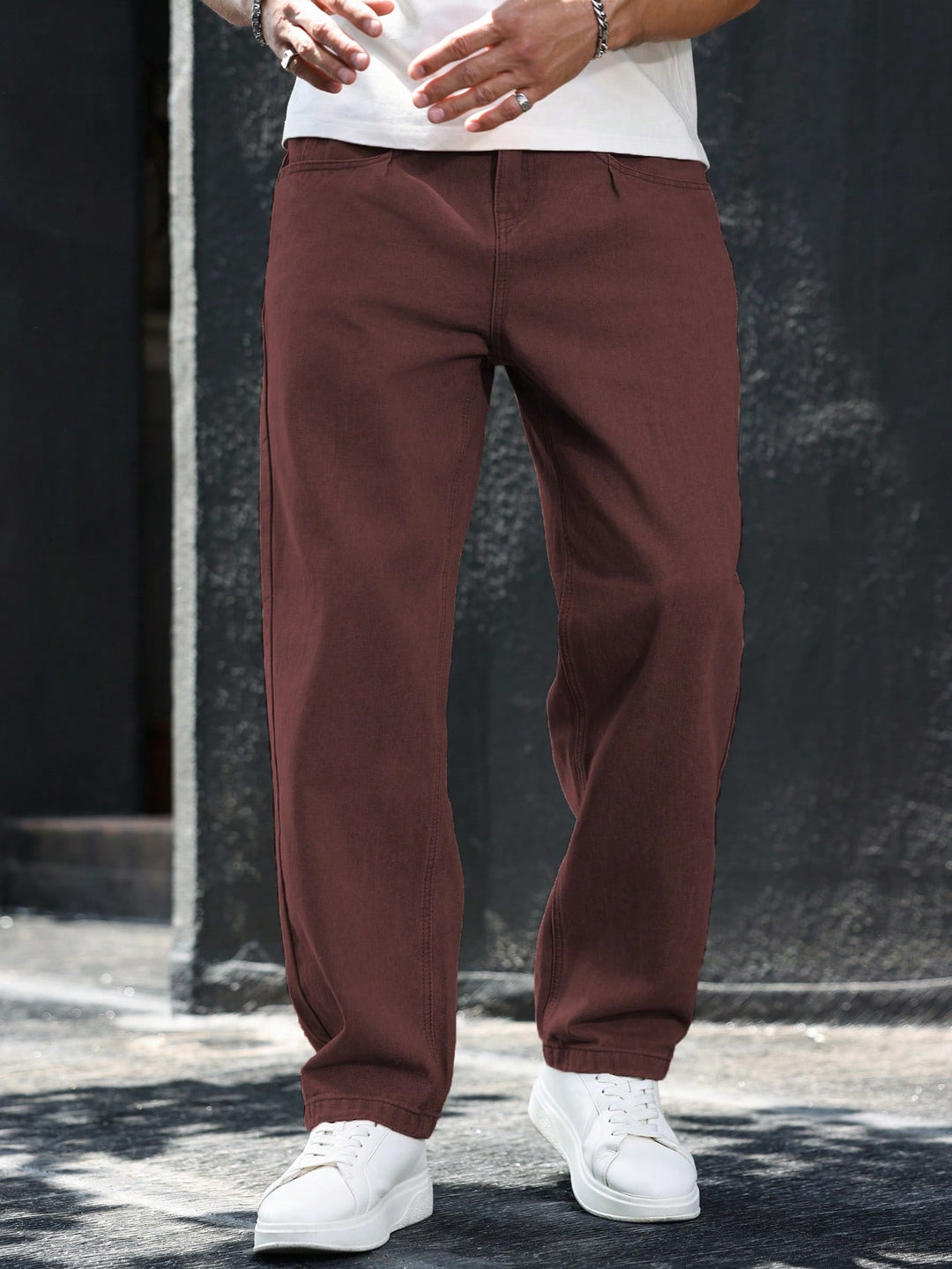 Jeans SHEIN, maro
