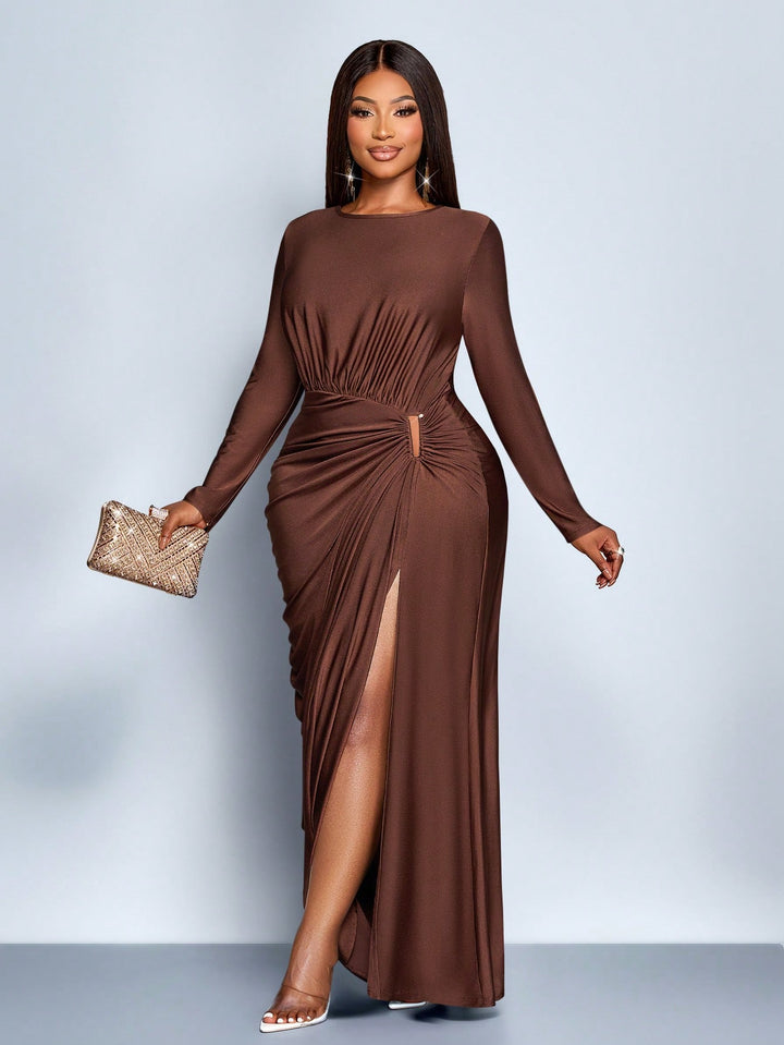Rochie SHEIN, maro