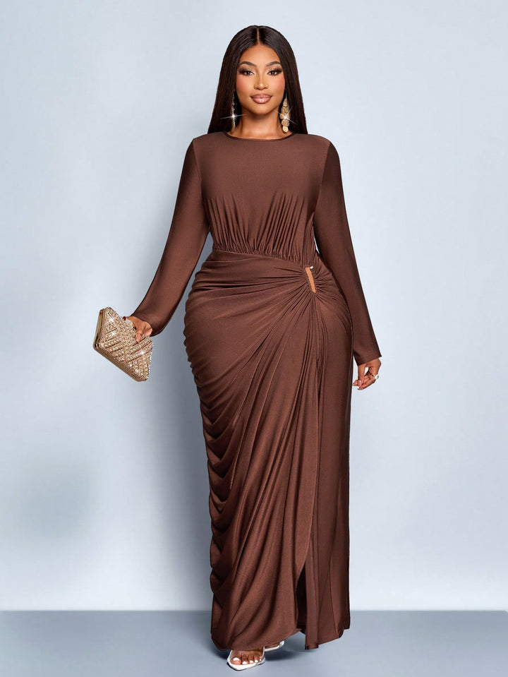 Rochie SHEIN, maro