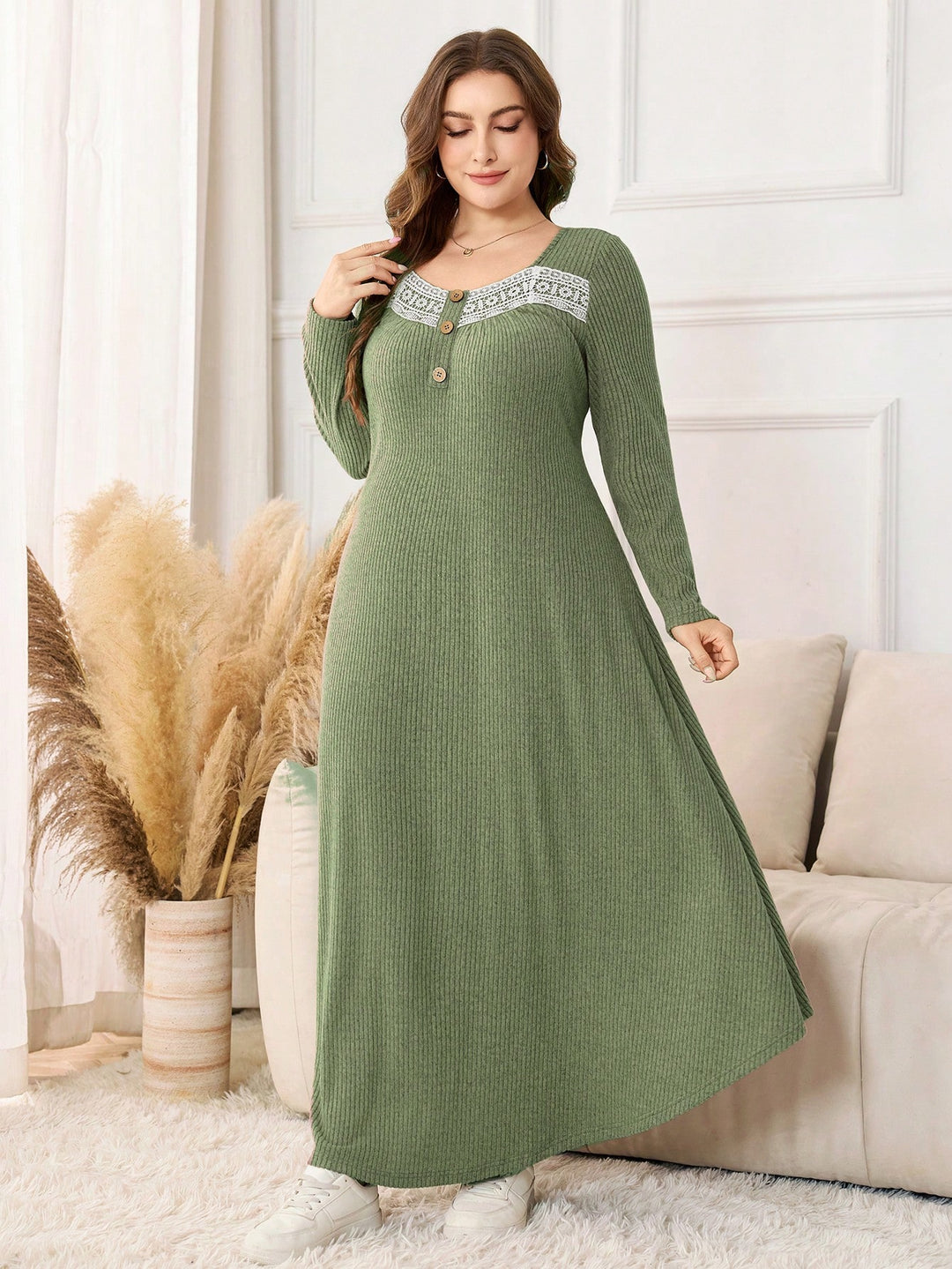 Rochie SHEIN, verde