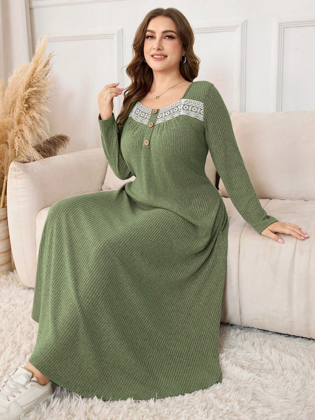 Rochie SHEIN, verde