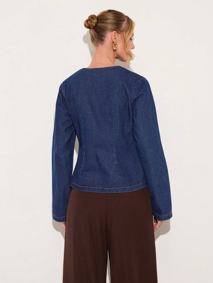 Top SHEIN, albastru