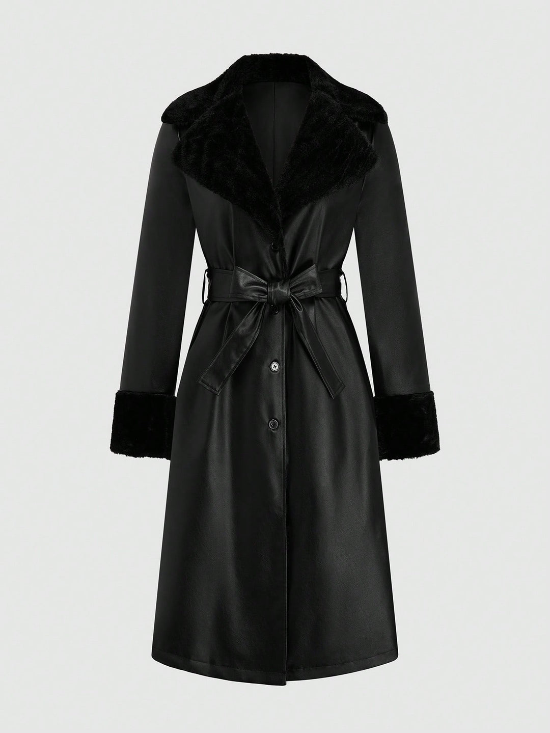 Trench SHEIN, negru
