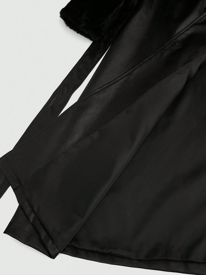 Trench SHEIN, negru