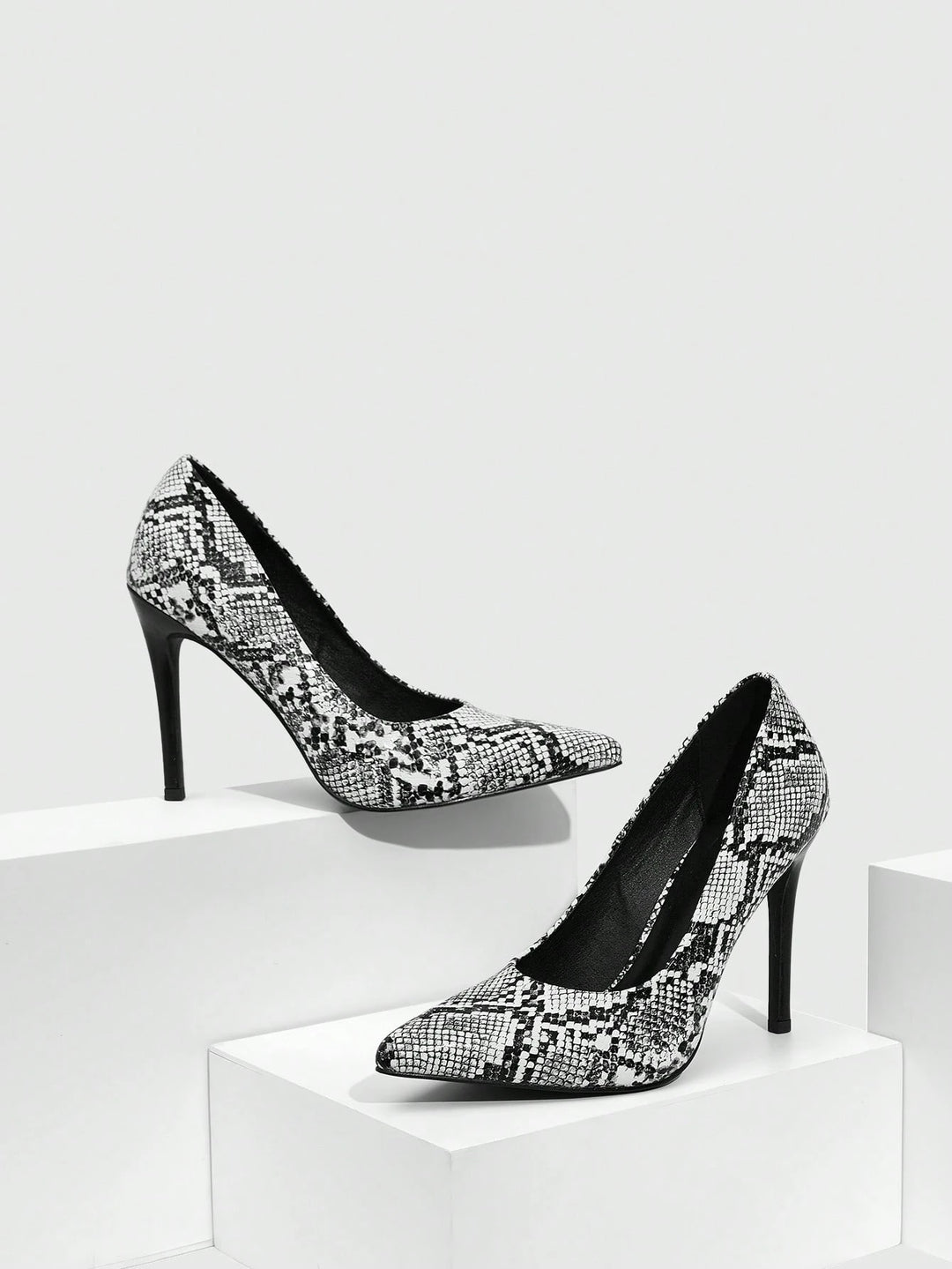 Pantofi cu toc SHEIN, mix culori