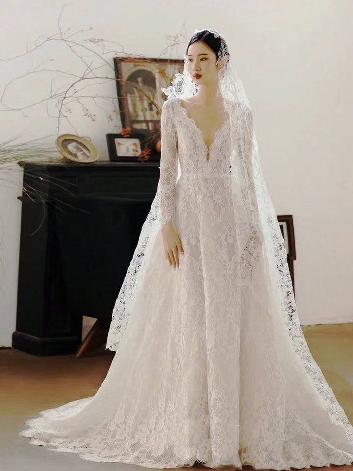 Rochie de mireasă SHEIN, alb