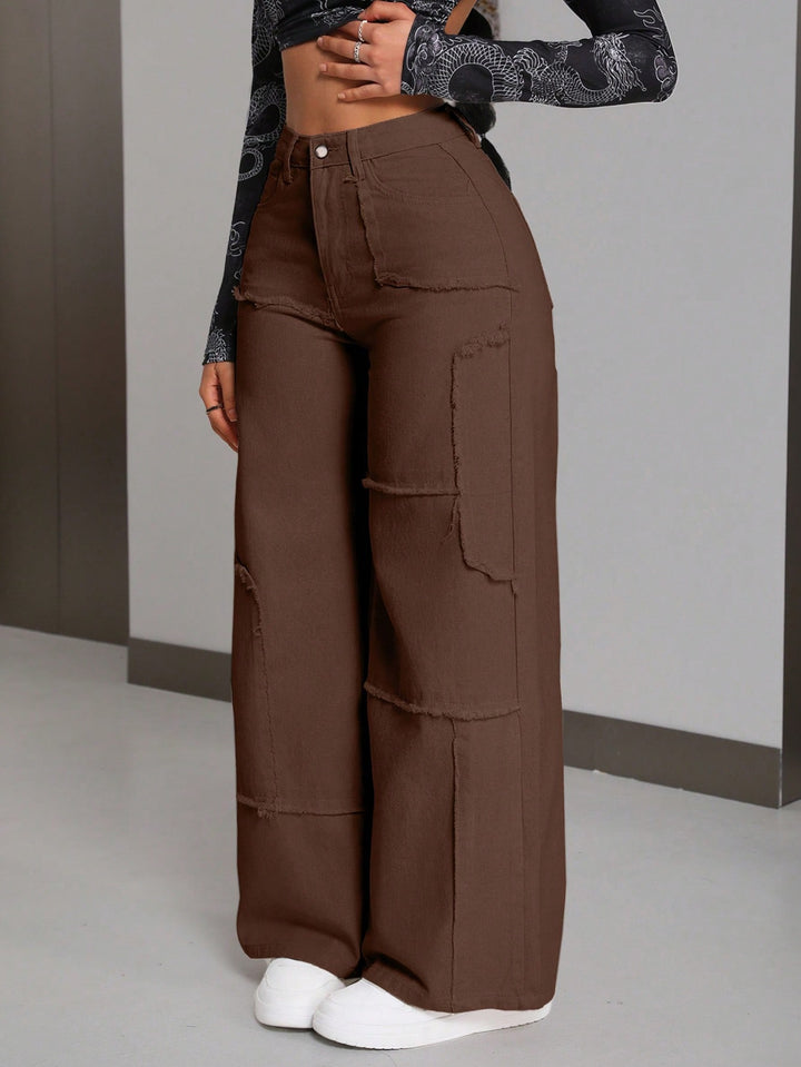 Jeans SHEIN, maro