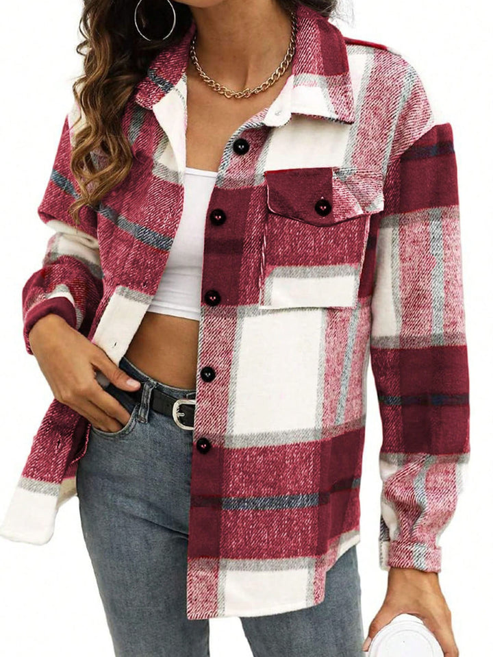 Cămașă casual SHEIN, mix culori