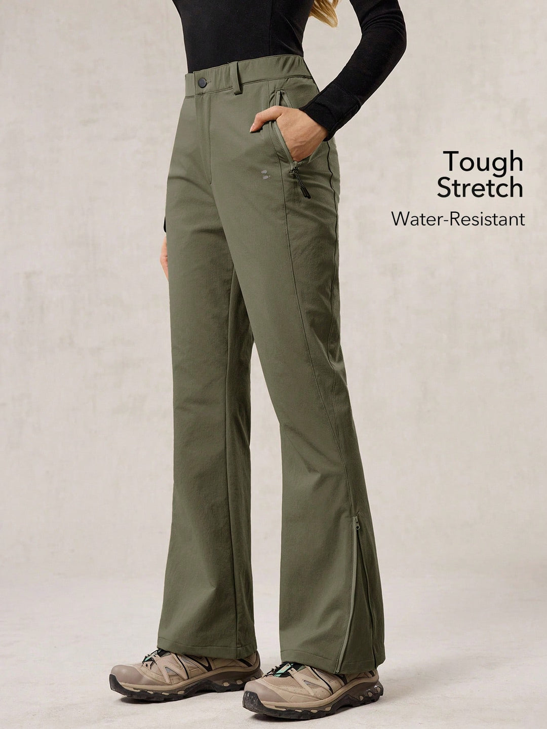 Pantaloni SHEIN, verde