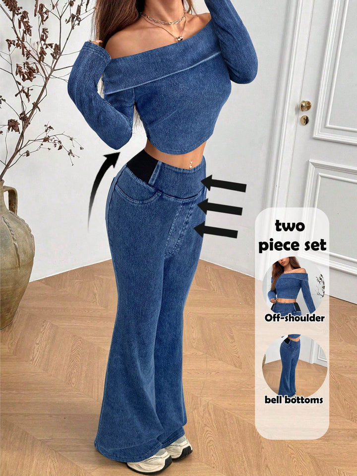 SHEIN szett, kék