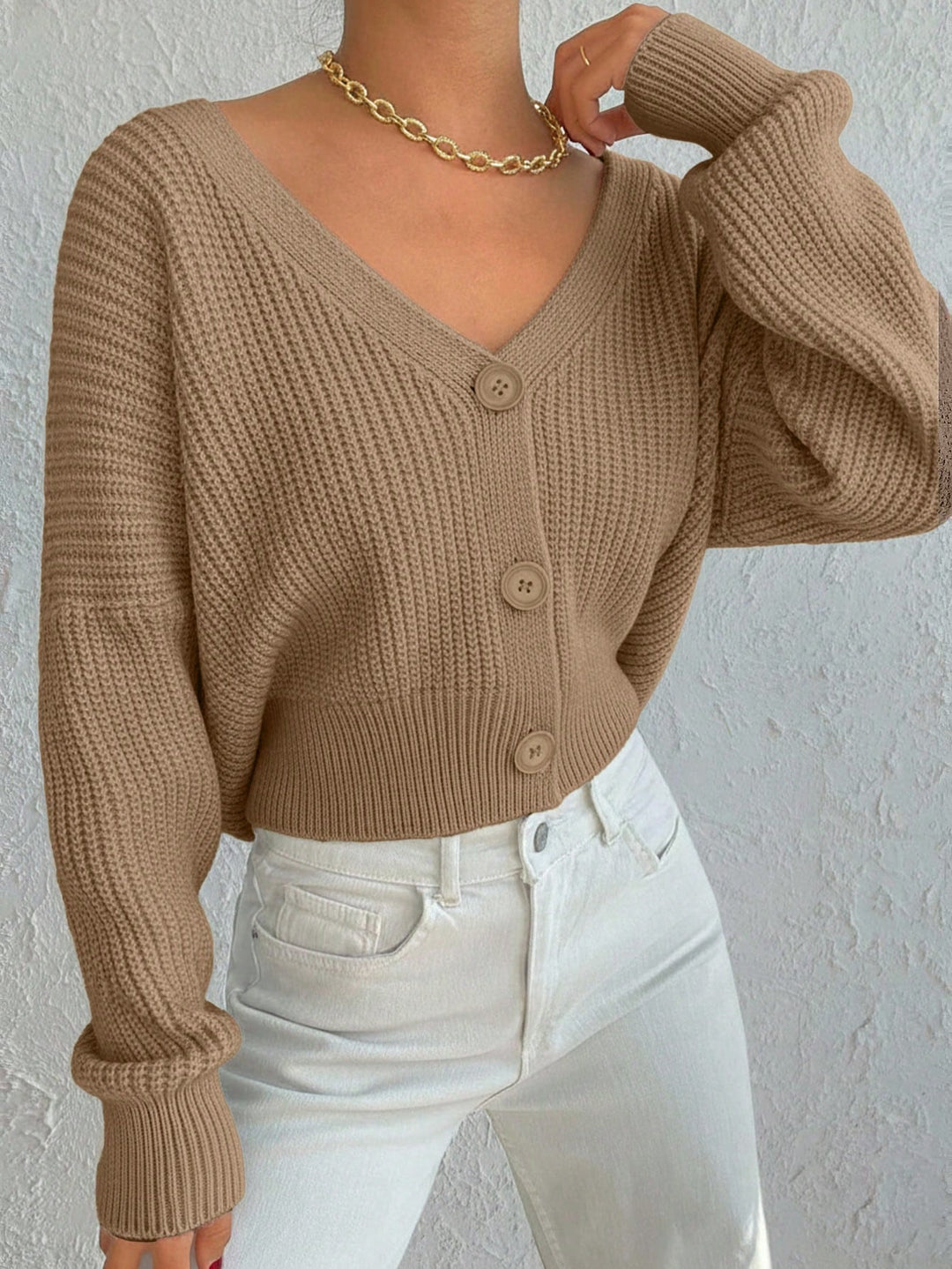 Cardigan SHEIN, bej