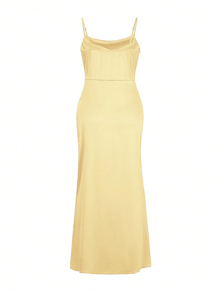 Rochie maxi SHEIN, galben