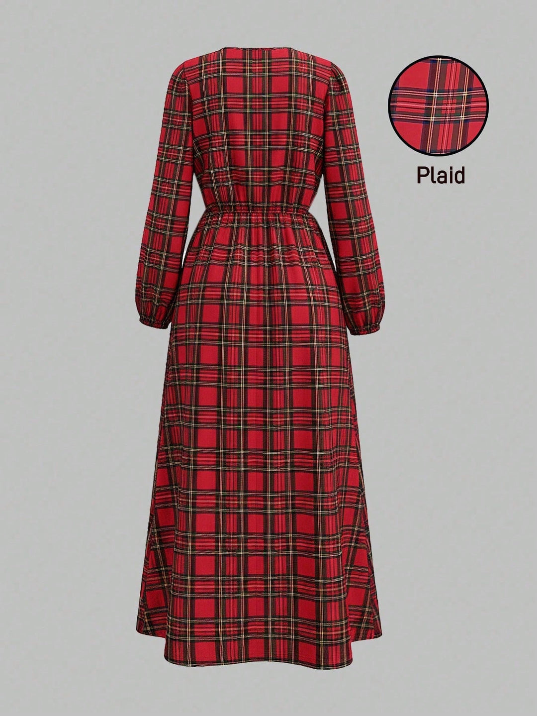 SHEIN maxi ruha, piros