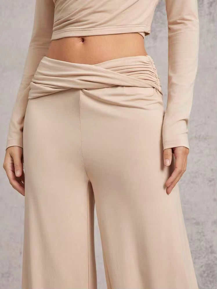 Pantaloni SHEIN, crem