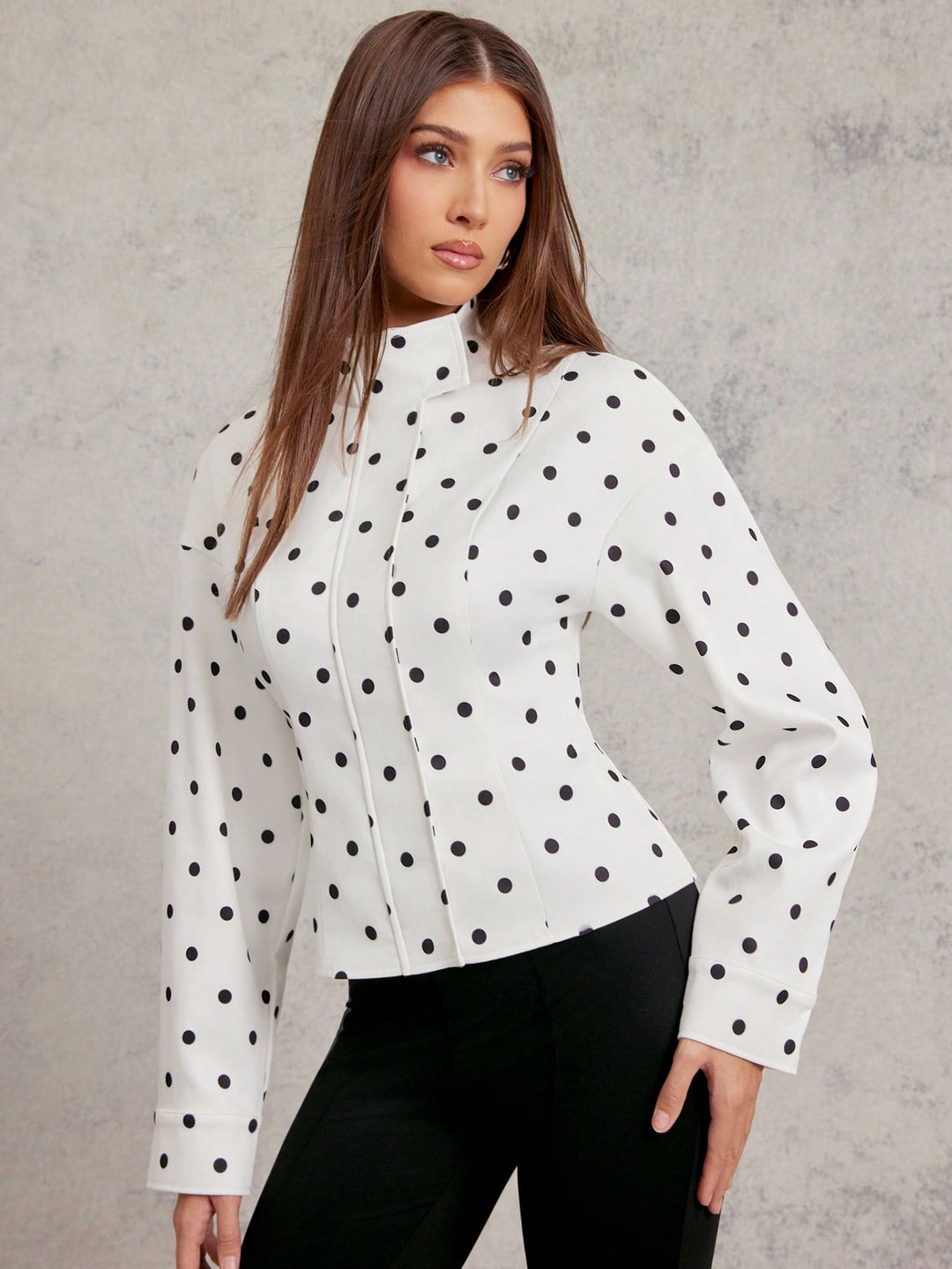 Top SHEIN, negru