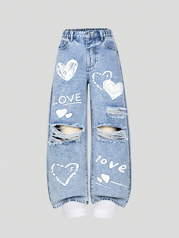 Jeans SHEIN, albastru