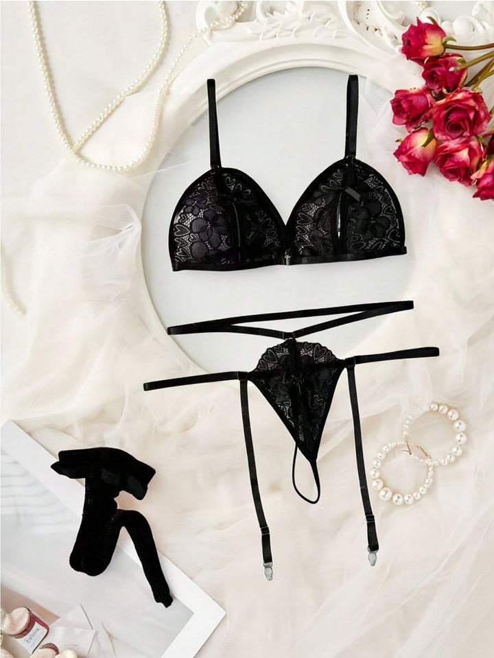 Set lenjerie intimă SHEIN, negru