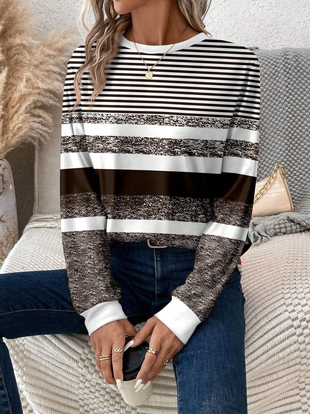 SHEIN blúz, mix színek