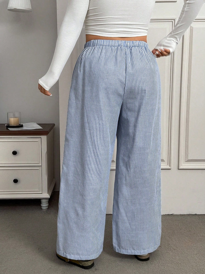 Pantaloni SHEIN, albastru
