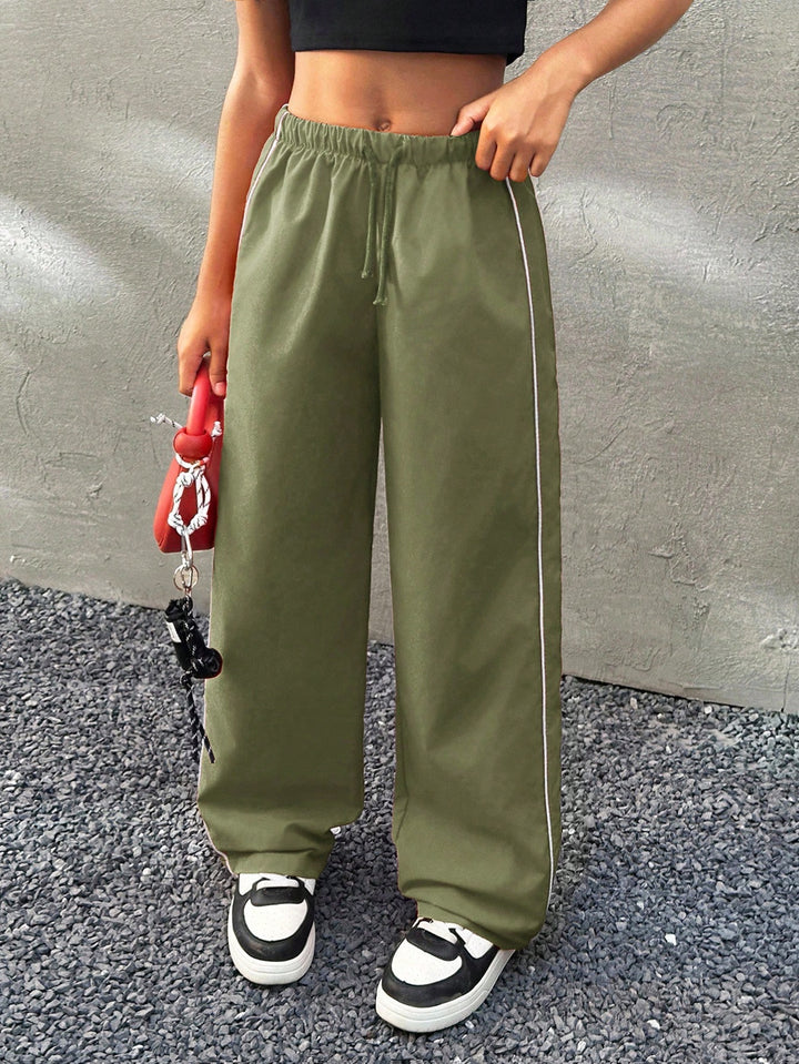 Pantaloni SHEIN, verde