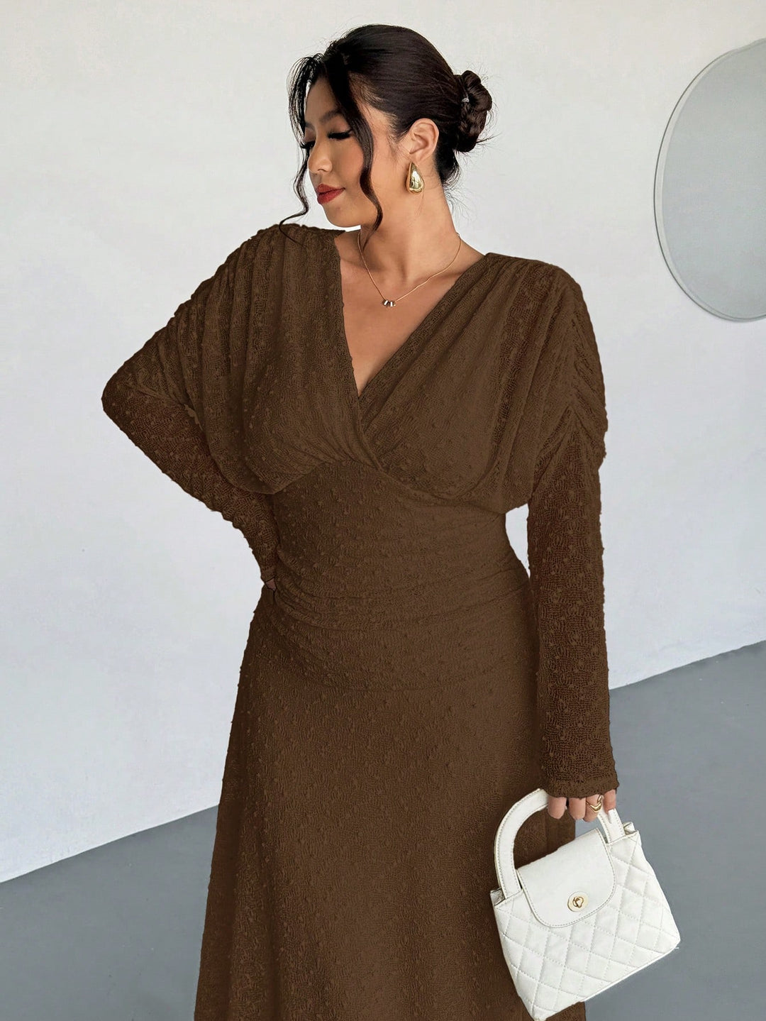 Rochie SHEIN, maro