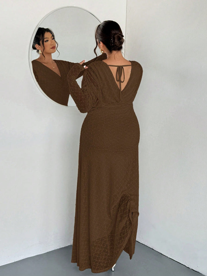 Rochie SHEIN, maro