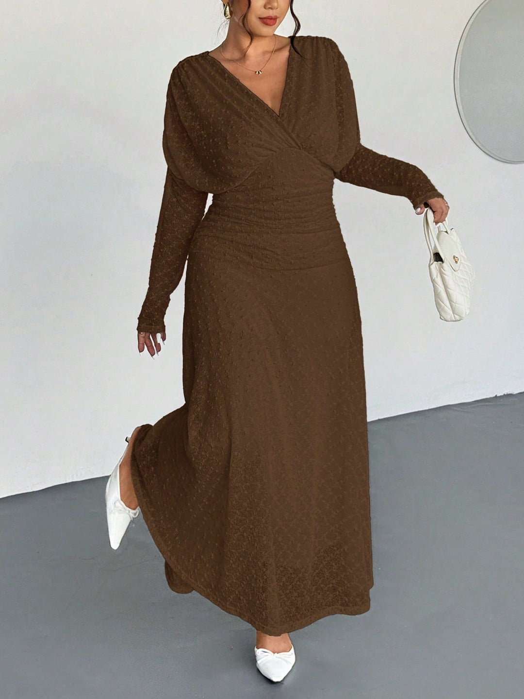 Rochie SHEIN, maro