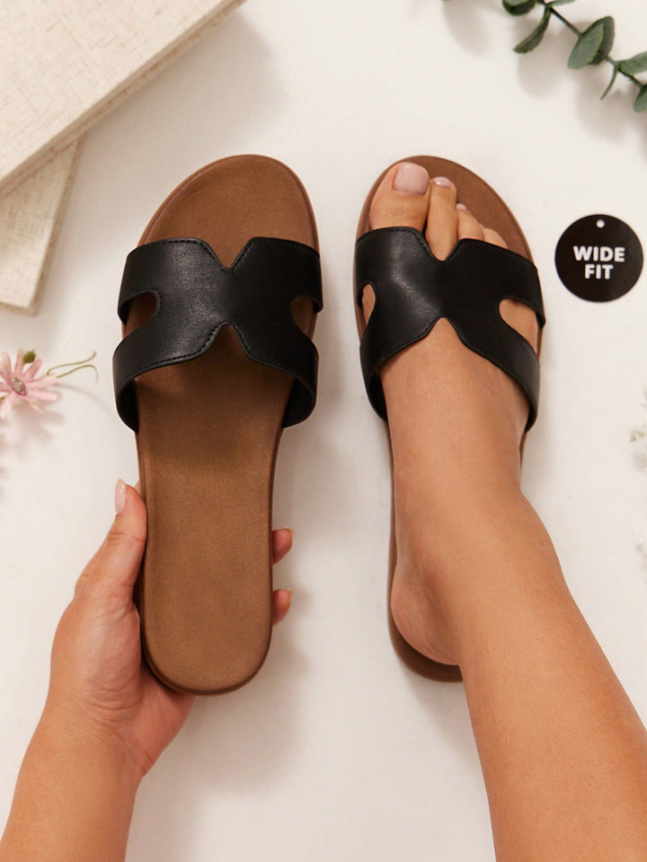 Sandale SHEIN, negru