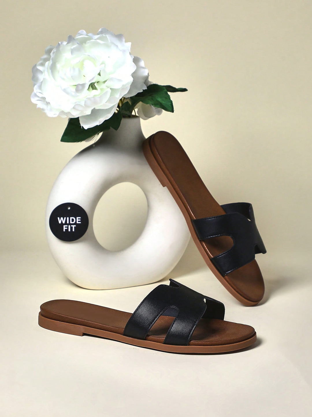 Sandale SHEIN, negru