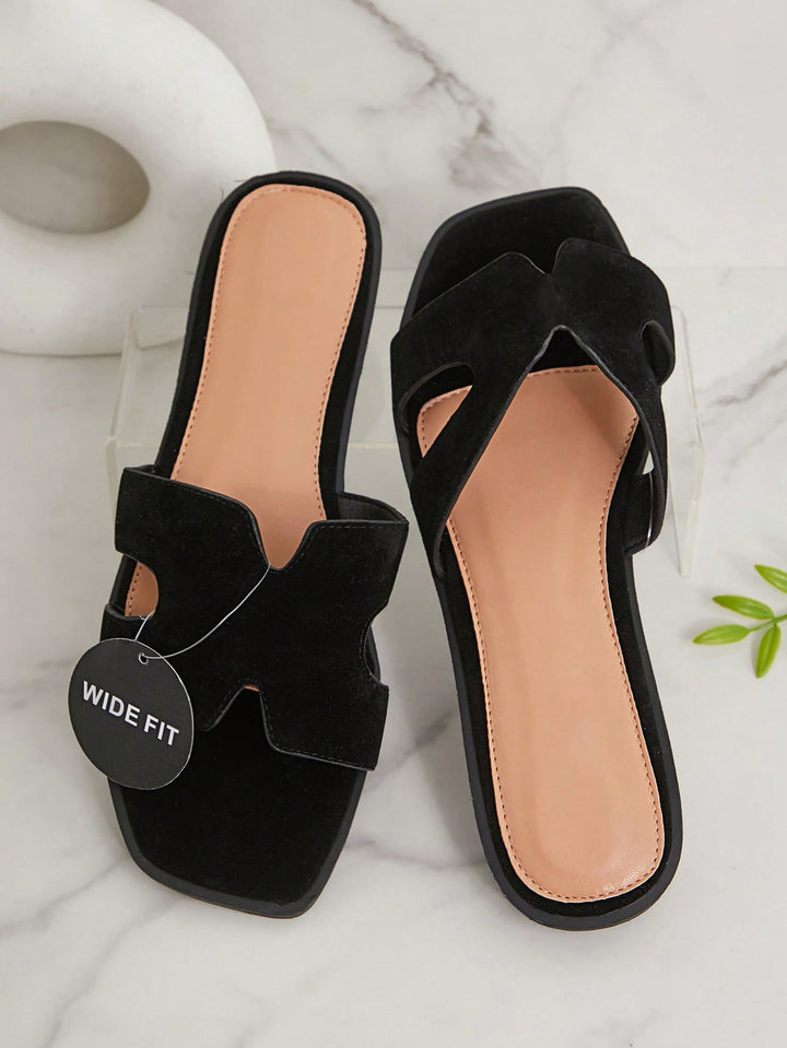 Sandale SHEIN, negru