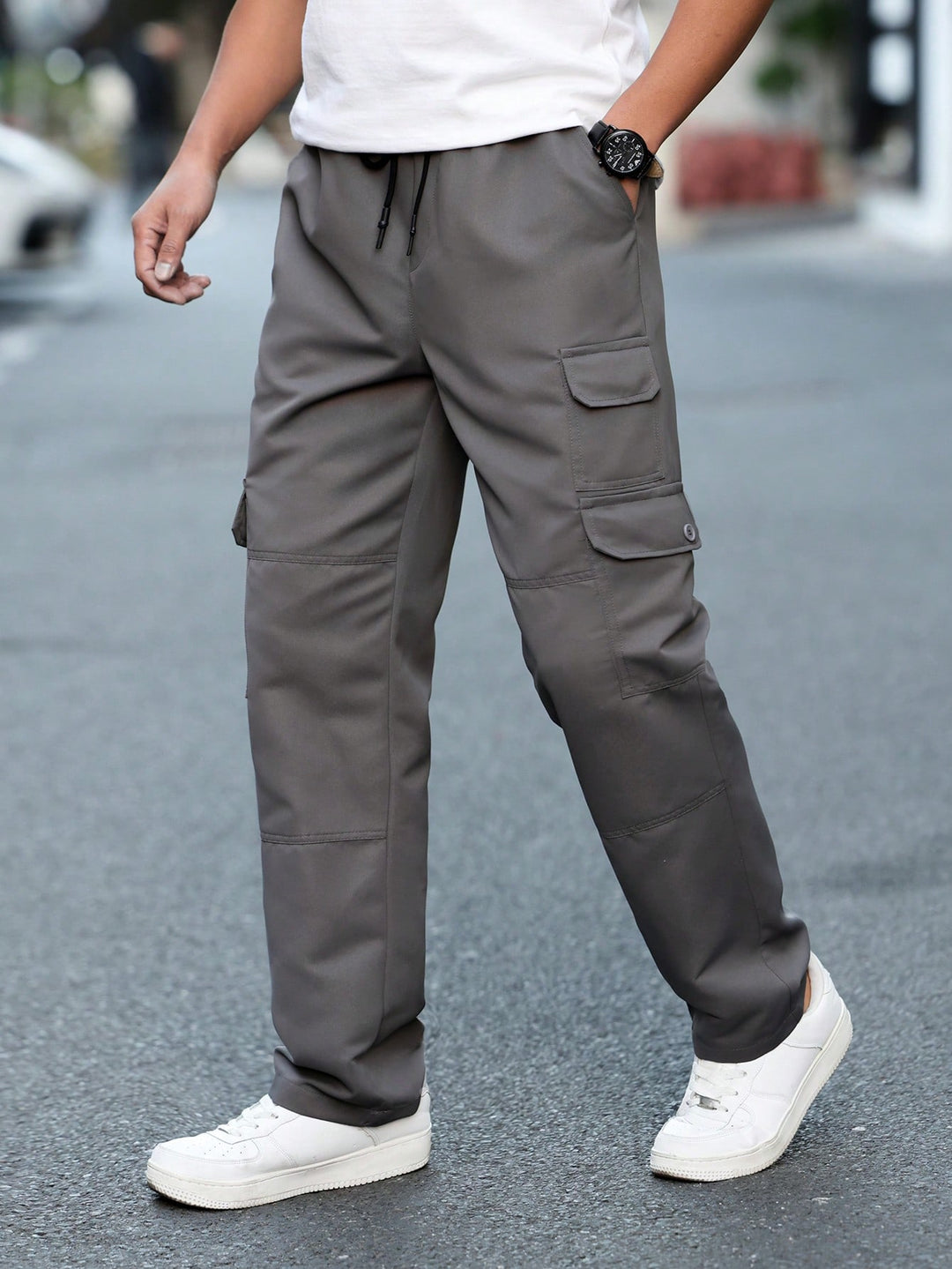 Pantalon SHEIN, gri