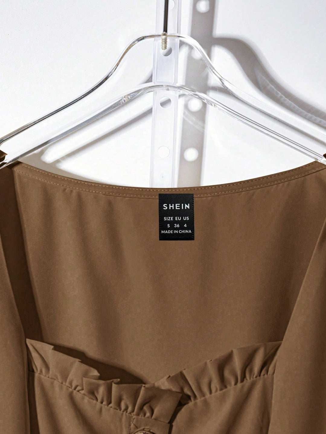 Rochie maxi SHEIN, maro