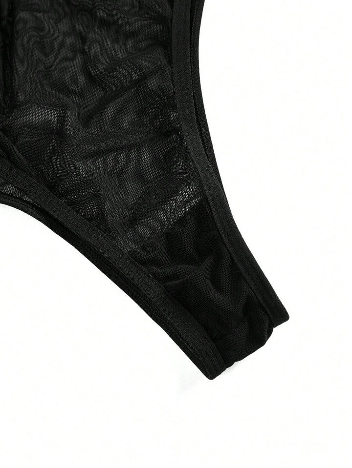 Set de lenjerie SHEIN, negru