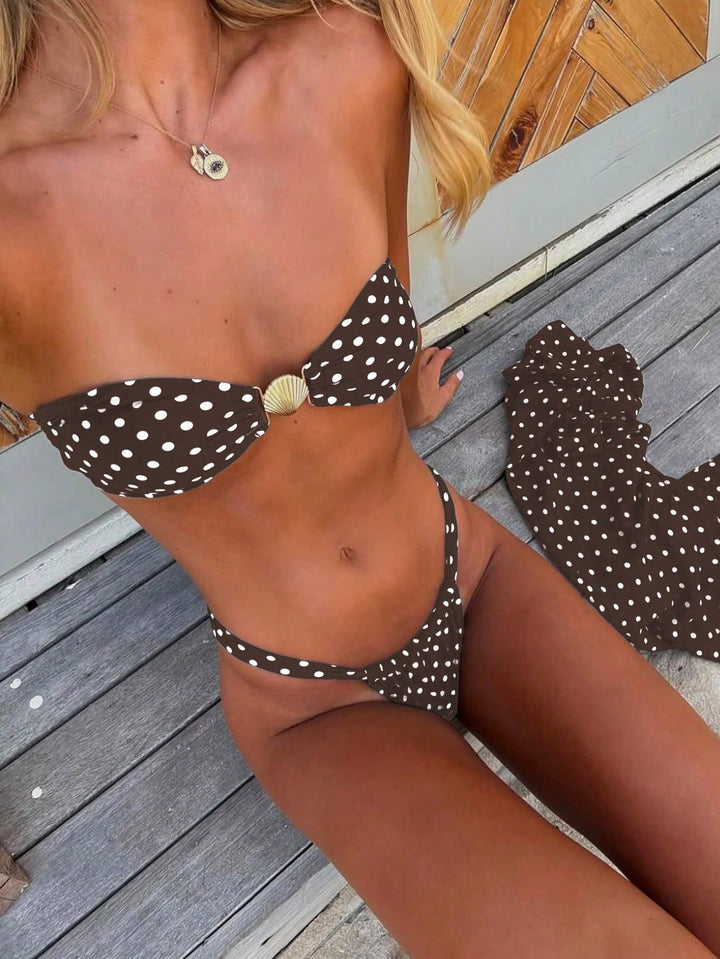 Set bikini SHEIN, maro