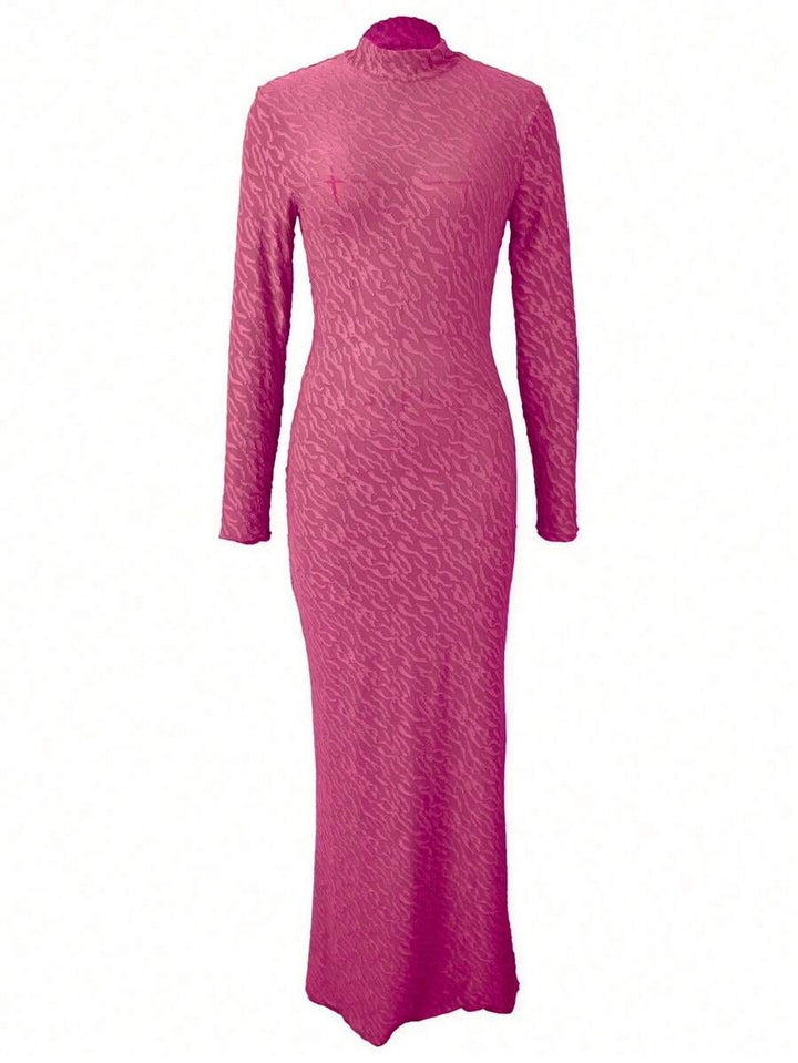 Rochie maxi SHEIN, roz