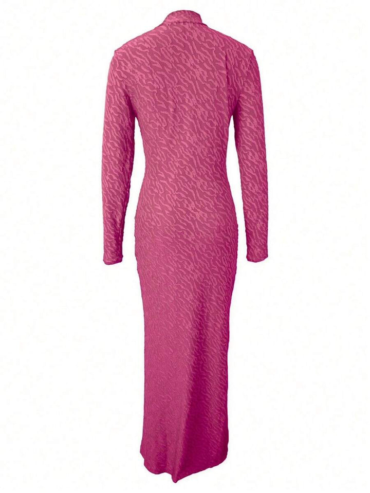 Rochie maxi SHEIN, roz
