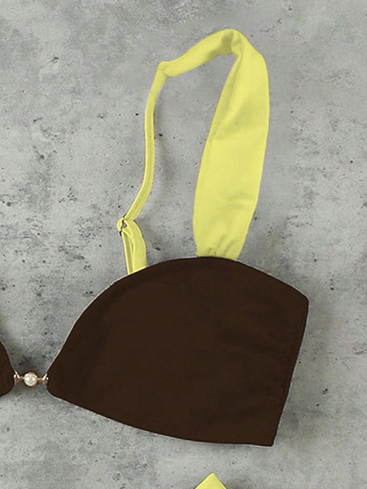 Set bikini SHEIN, maro