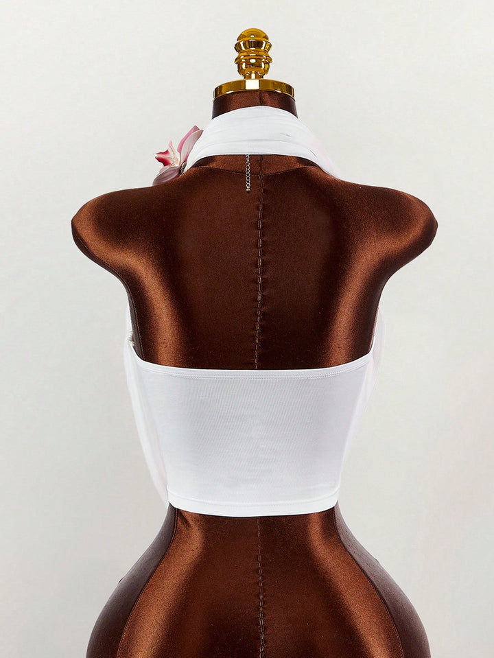 Top SHEIN, alb