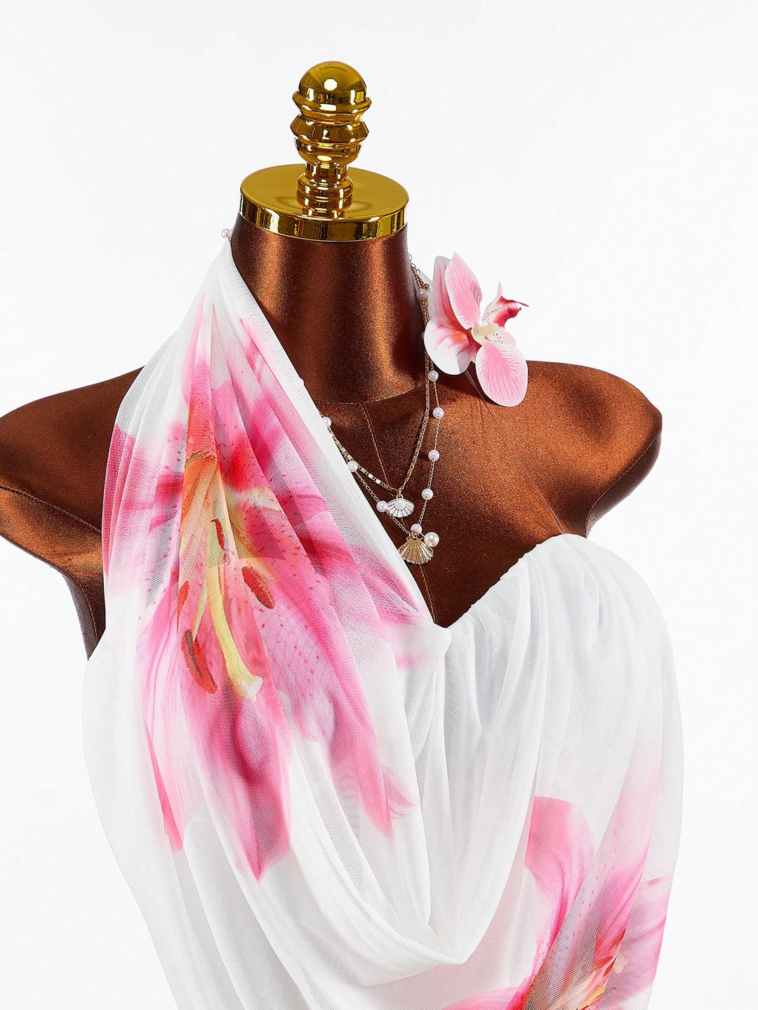 Top SHEIN, alb