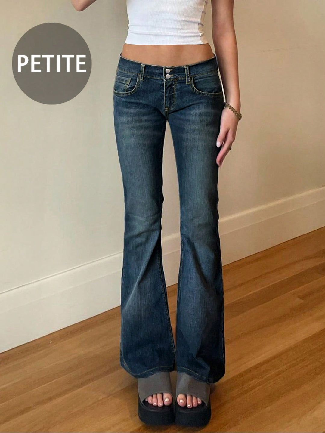 Jeans SHEIN, albastru