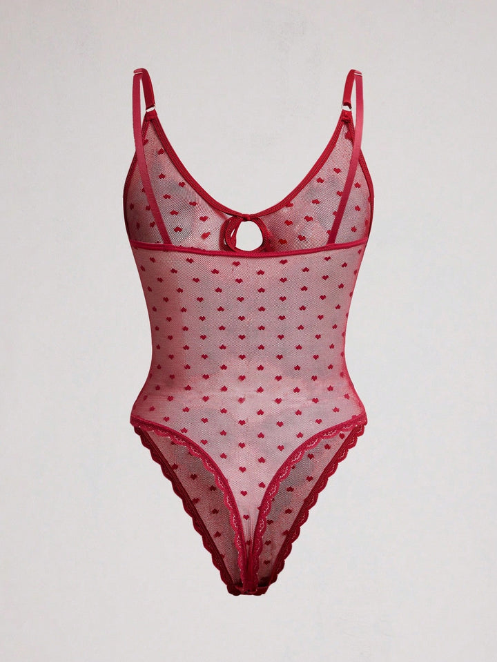 Body SHEIN, vișiniu