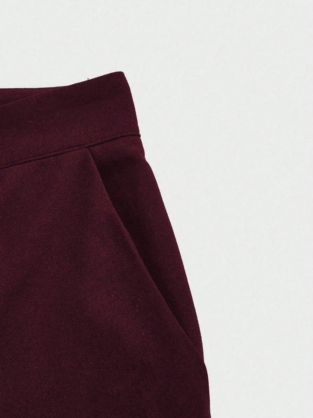 Pantaloni SHEIN, vișiniu