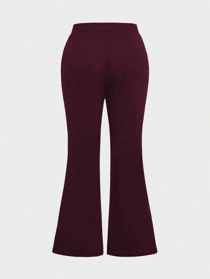 Pantaloni SHEIN, vișiniu